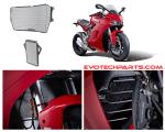 Ducati Supersport 950 Wasser- Ölkühlerschutz Set ab 2017 von Evotech Performance